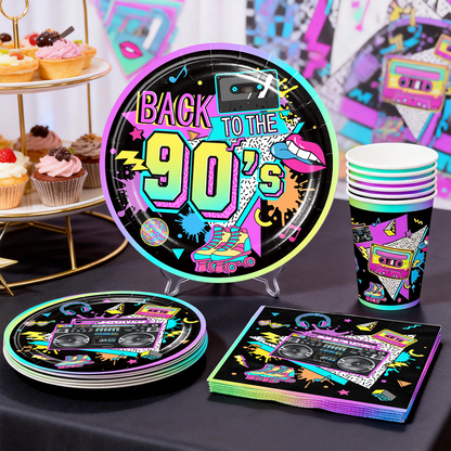 Cocomigo 90s Party Decorations For 25 Guests