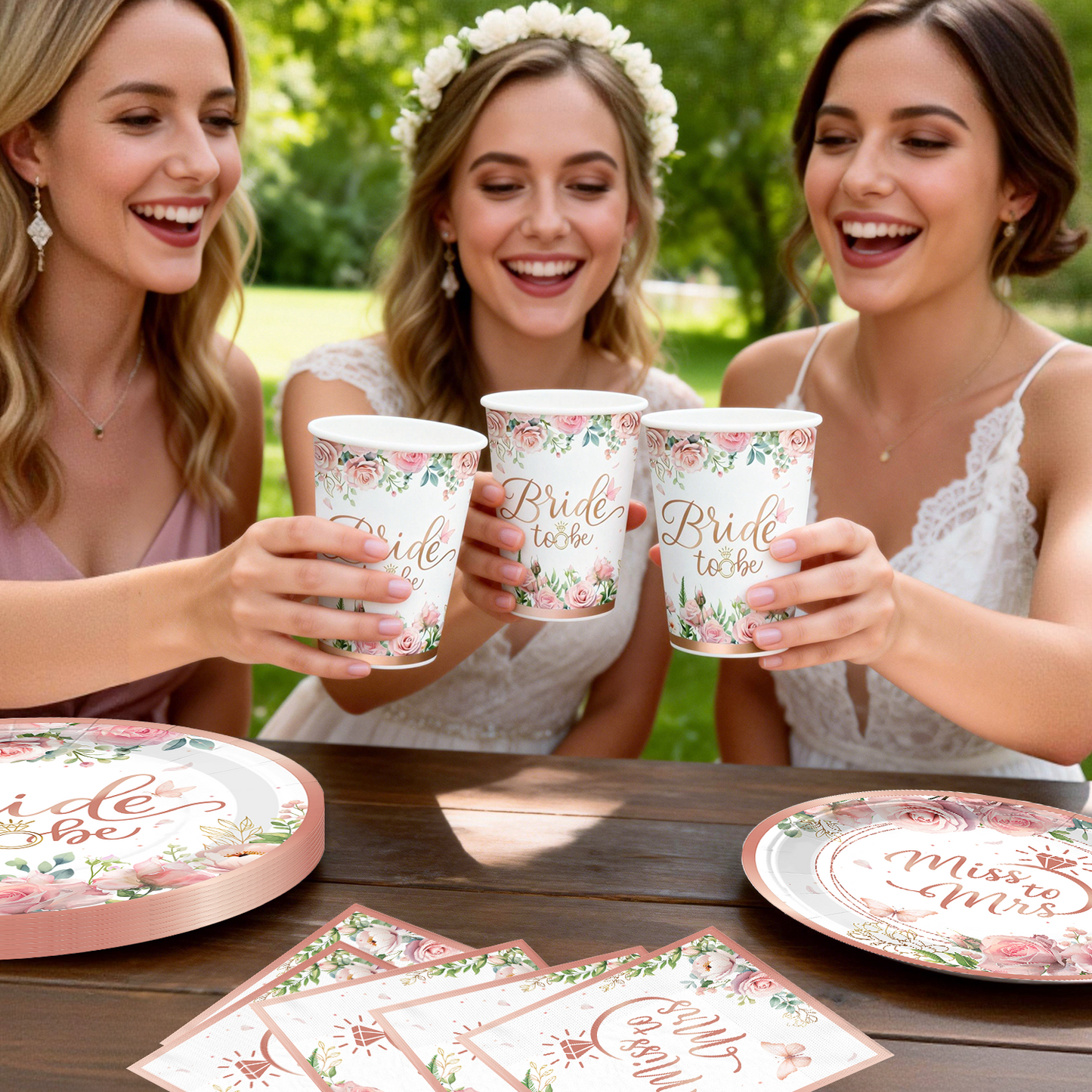 Cocomigo Bride to Be Decorations For 25 Guests