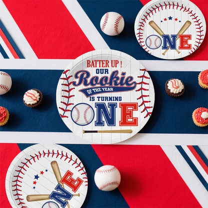 Cocomigo Rookie Year Themed Decor for 20 Guests