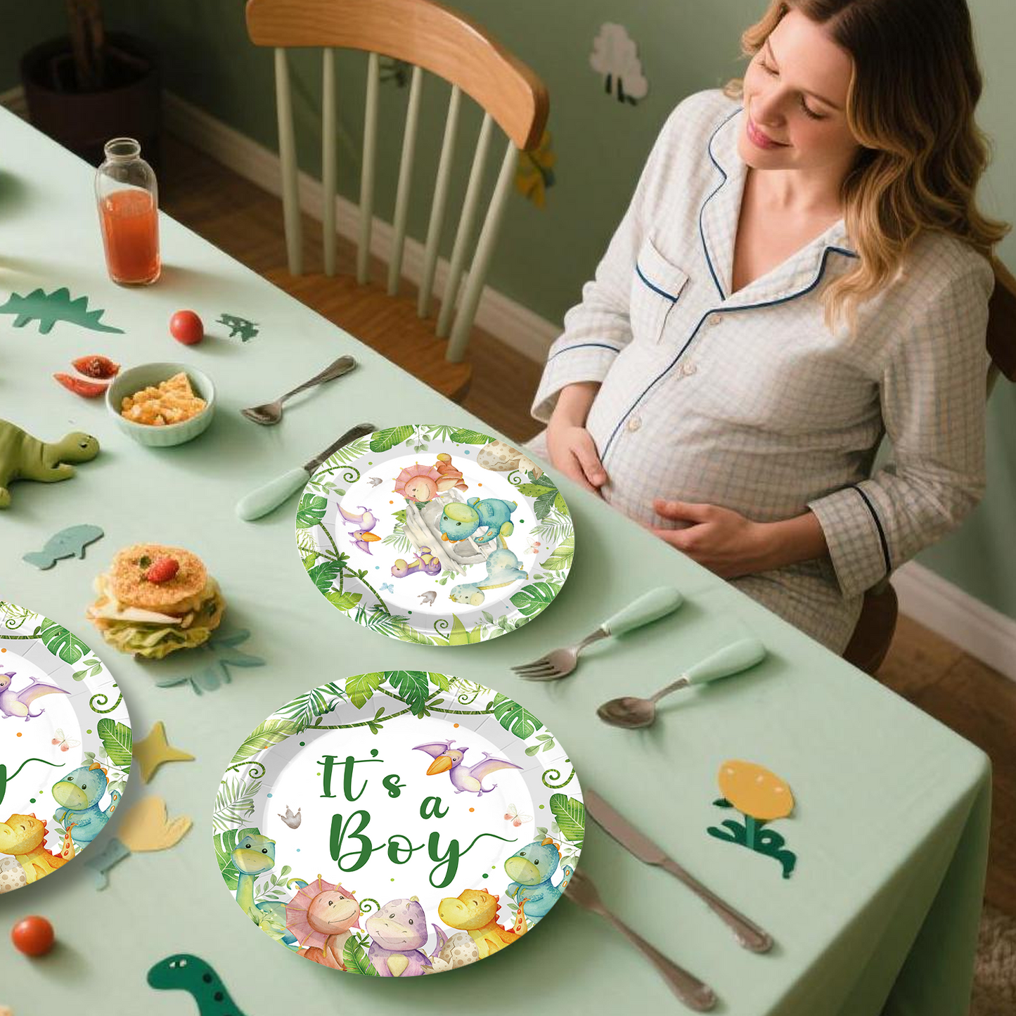 Cocomigo Dinosaur Baby Shower Decorations For 25 Guest