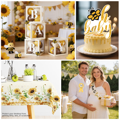 Cocomigo Bee Baby Shower Decorations For 25 Guests