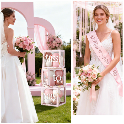 Cocomigo Bride to Be Decorations For 25 Guests