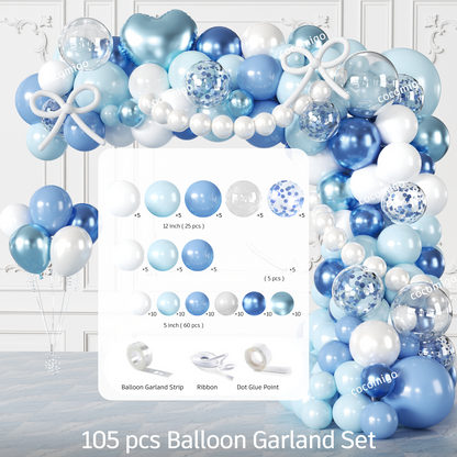 Cocomigo Something Blue Before I Do Bridal Shower Decorations For 25 Guests